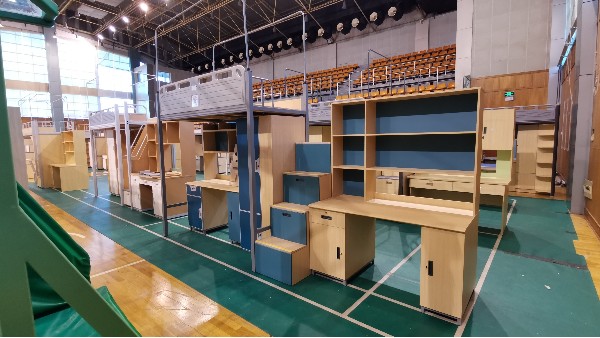 学校宿舍如何轻松管理,一套大学生公寓床